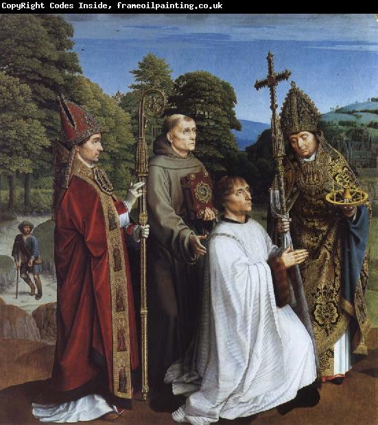 Gerard David Camon Bernardijn Salviati and Saints Martin,Bernardino and Donatian